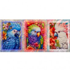 TRI INSPIRATIONS GREETING CARD Birds of Paradise